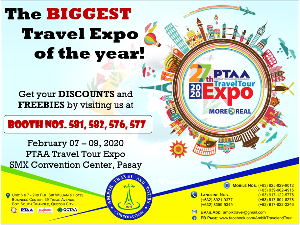 Up To 70 Discount At 27th Ptaa Travel Expo Pinned Ph